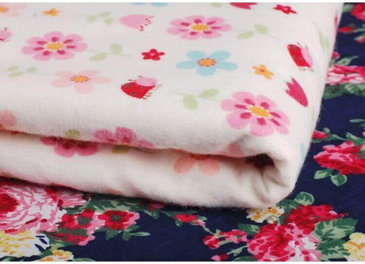 活性印花法蘭絨面料Reactive Print Cotton Flannel Fabric